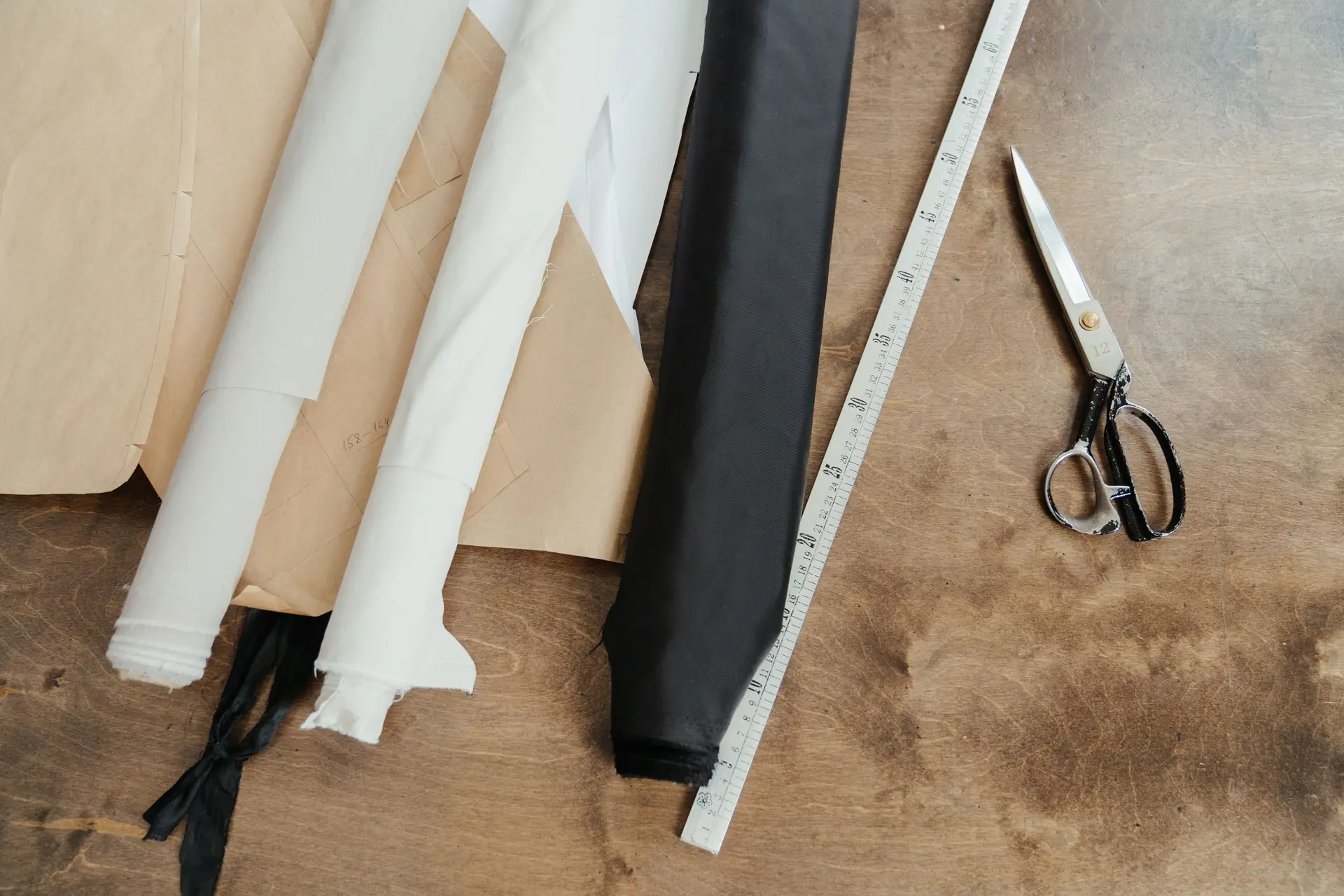 Textil részlet a műhelyben